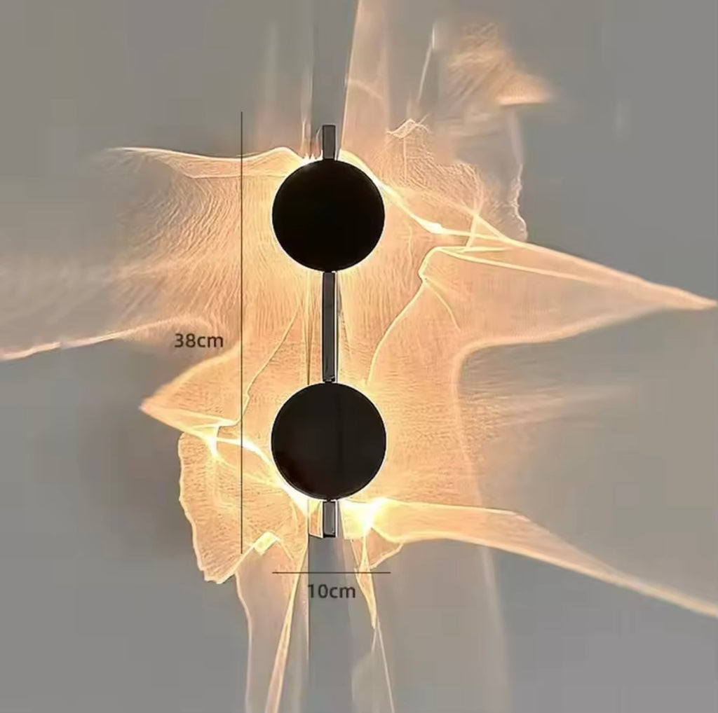 SelenaZ Wave Form - Minimalist LED Ripple Wall Lam