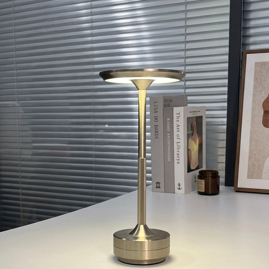 Modern Cordless LED Table Lamp for Cafe, Bar & Outdoor Use