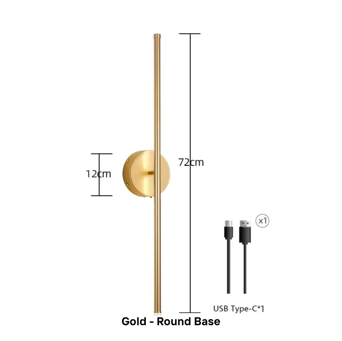 Cordless LED Wall Sconce, Rechargeable Wireless Wall Lamp with Remote