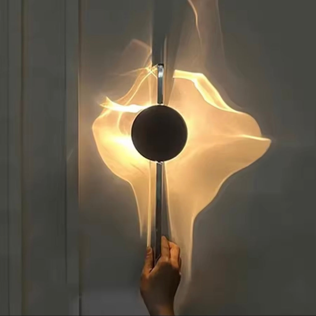 SelenaZ Wave Form - Minimalist LED Ripple Wall Lam