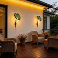 Outdoor Bamboo LED Wall Light – Waterproof Garden & Patio Lamp