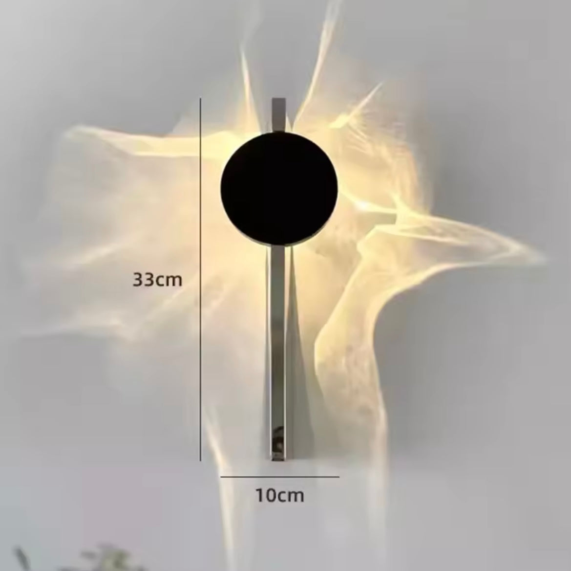 SelenaZ Wave Form - Minimalist LED Ripple Wall Lam