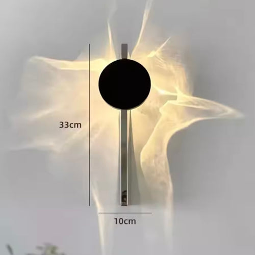 SelenaZ Wave Form - Minimalist LED Ripple Wall Lam