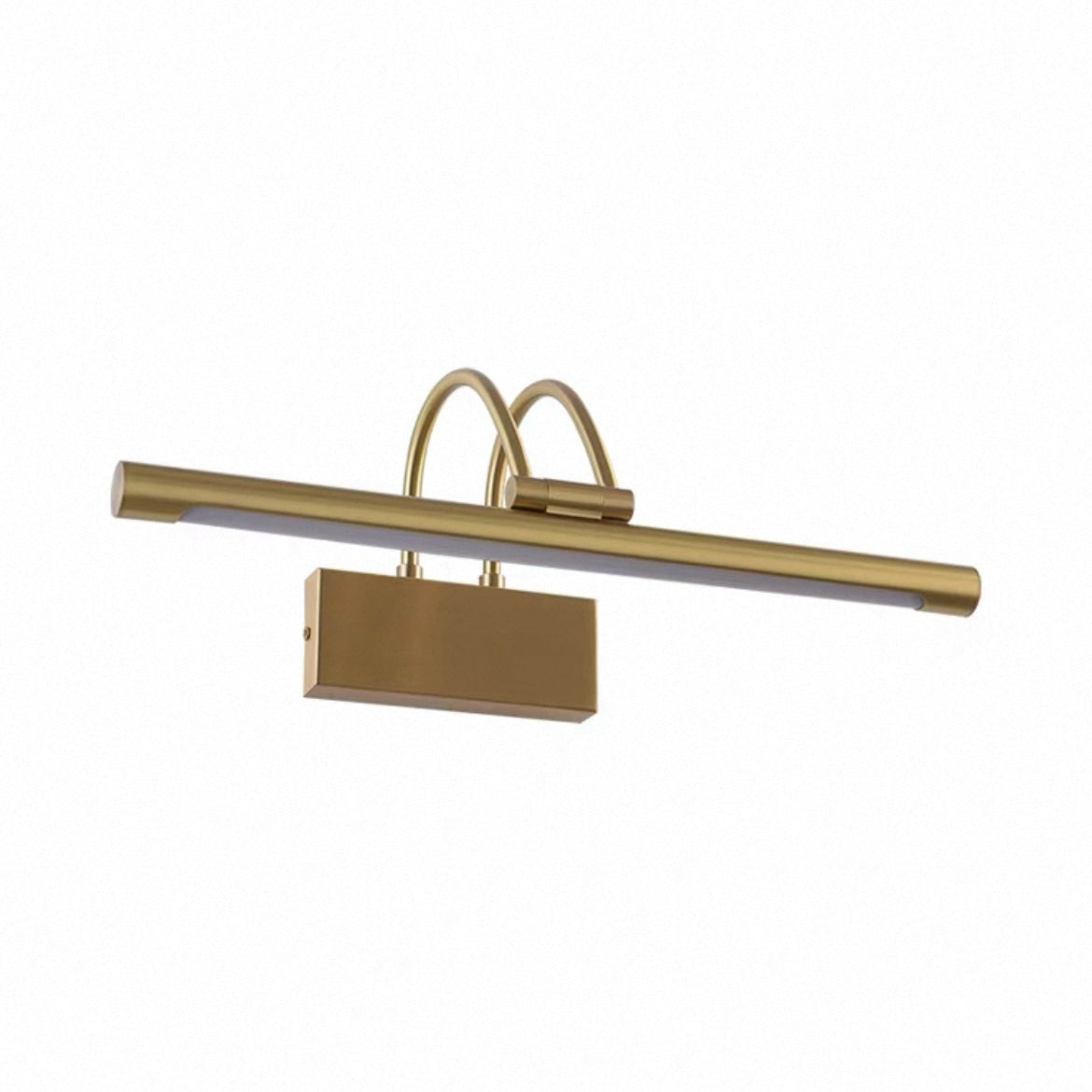 Premium All-Copper LED Mirror Front Light | Sleek No-Drill Wall Vanity Fixture
