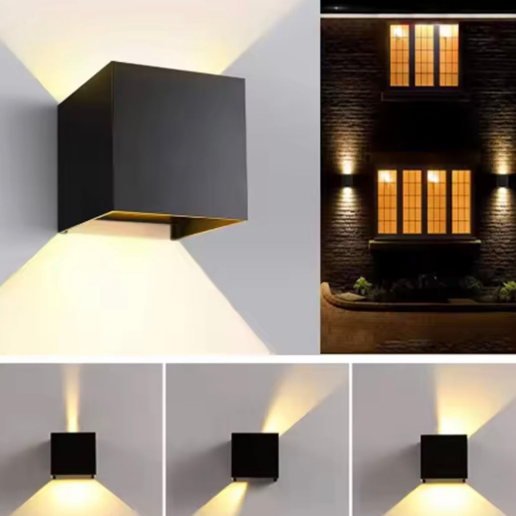 12W/24W LED Wall Lamp – IP65 Waterproof Exterior & Interior Lighting