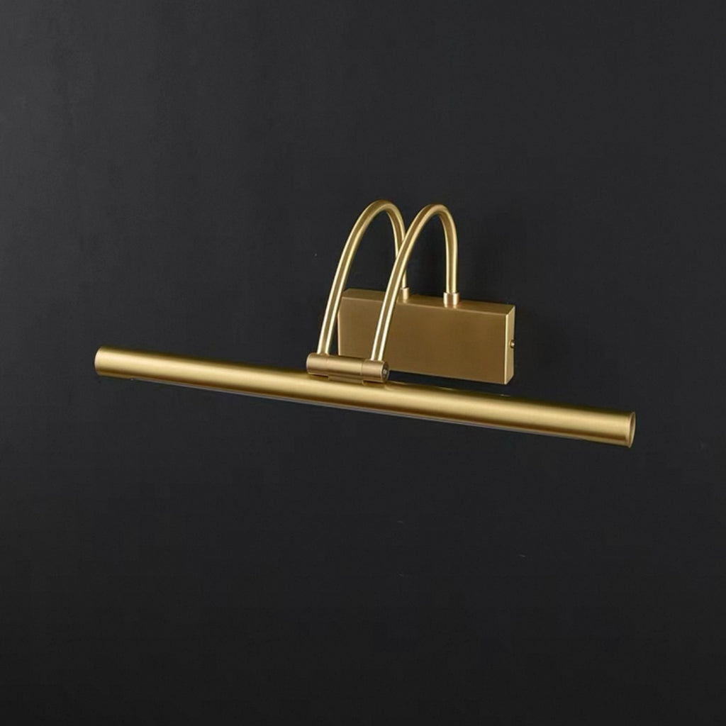 Premium All-Copper LED Mirror Front Light | Sleek No-Drill Wall Vanity Fixture