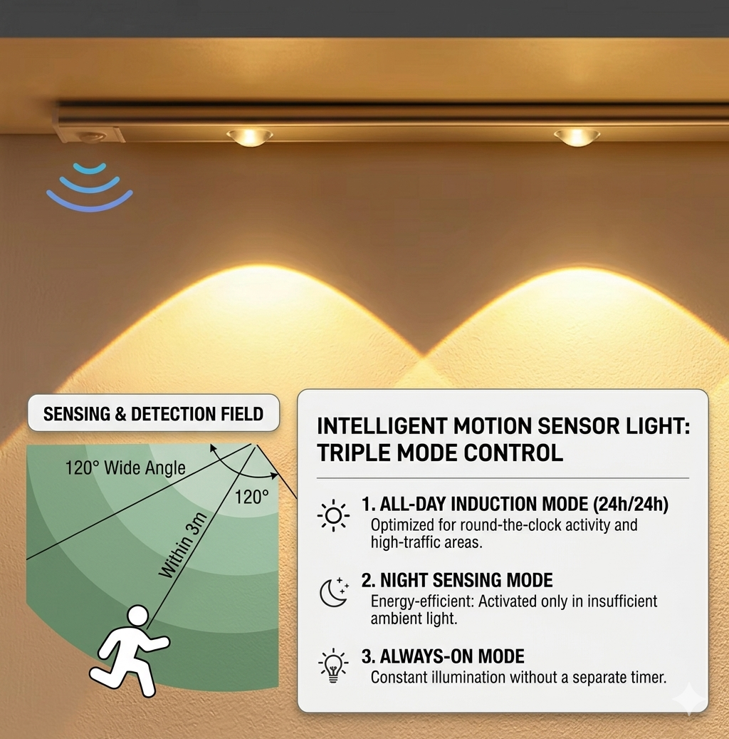 Slim Motion-Activated Light