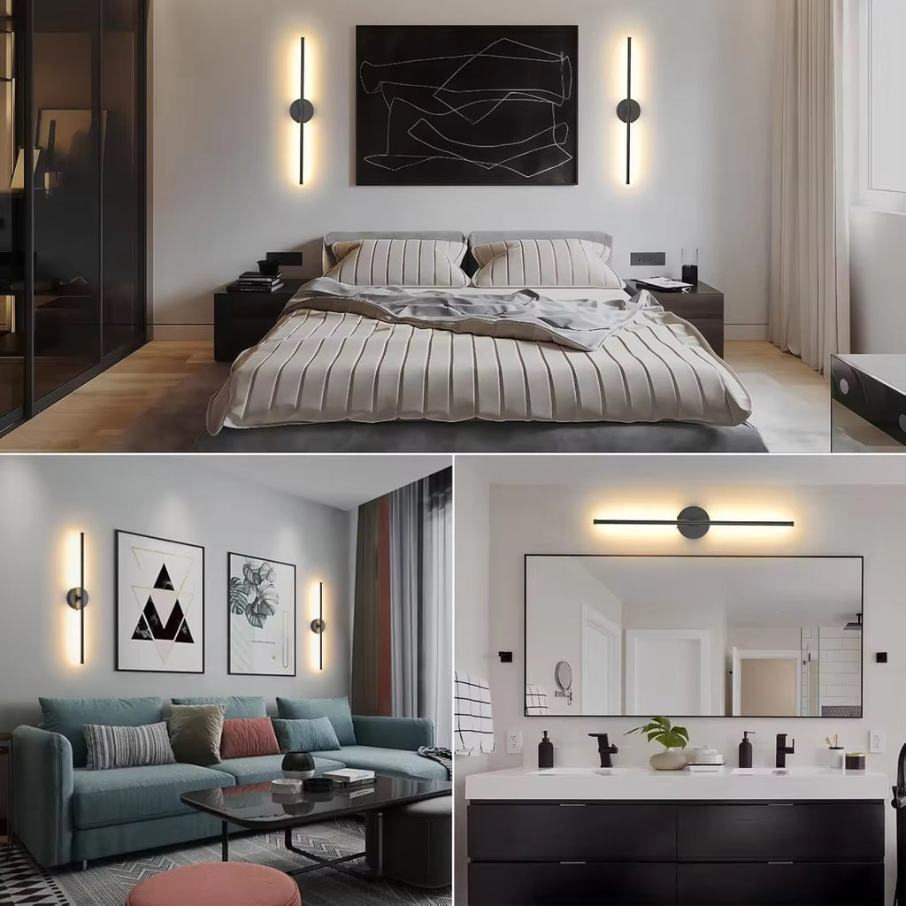 Cordless LED Wall Sconce, Rechargeable Wireless Wall Lamp with Remote