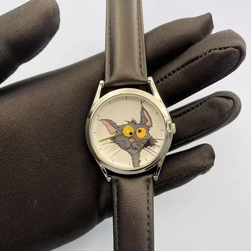 The Joker Cat Watch – A Soft, Artistic Companion for Every Moment.