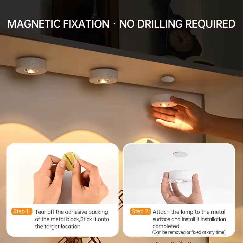 Wireless LED Cabinet Light with Remote