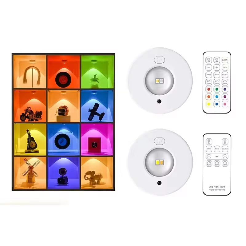 Wireless LED Cabinet Light with Remote