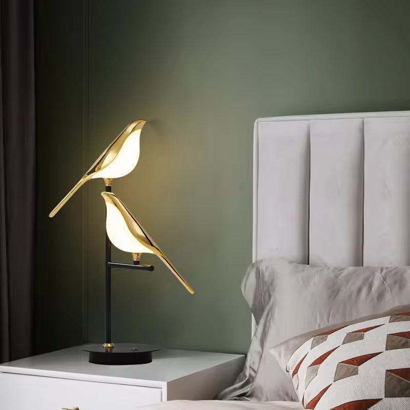 Modern Magpie Table Lamp – Stylish LED Bedside Lighting